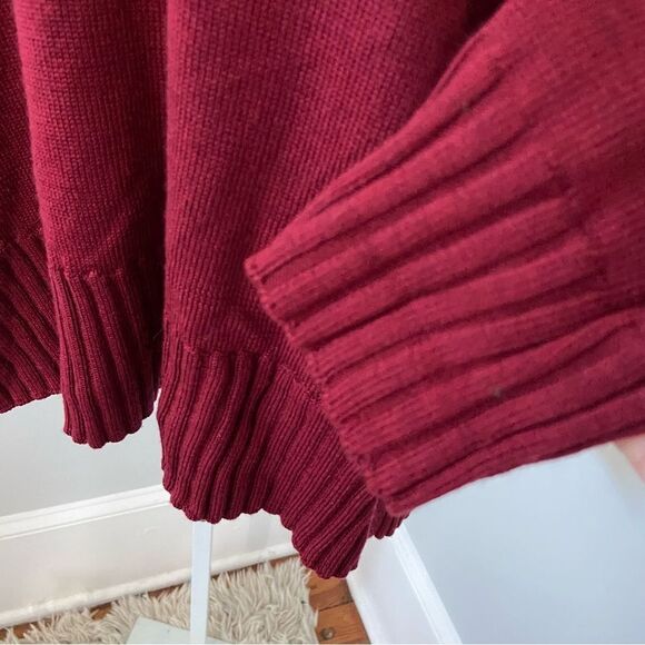 NWT Eileen Fisher Merino Wool V-Neck Box Top Sweater size Medium - Picture 4 of 9